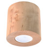 Downlight apparent ORBIS 1 GU10 - bois 