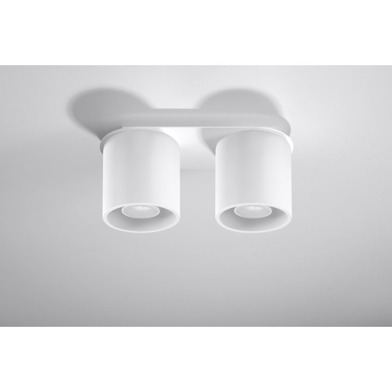 Downlight apparent ORBIS 2 GU10 - blanc 