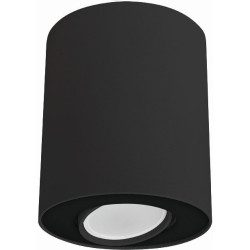 Downlight apparent orientable SET GU10 - noir / noir 