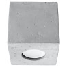 Downlight apparent QUAD 1 GU10 - béton 