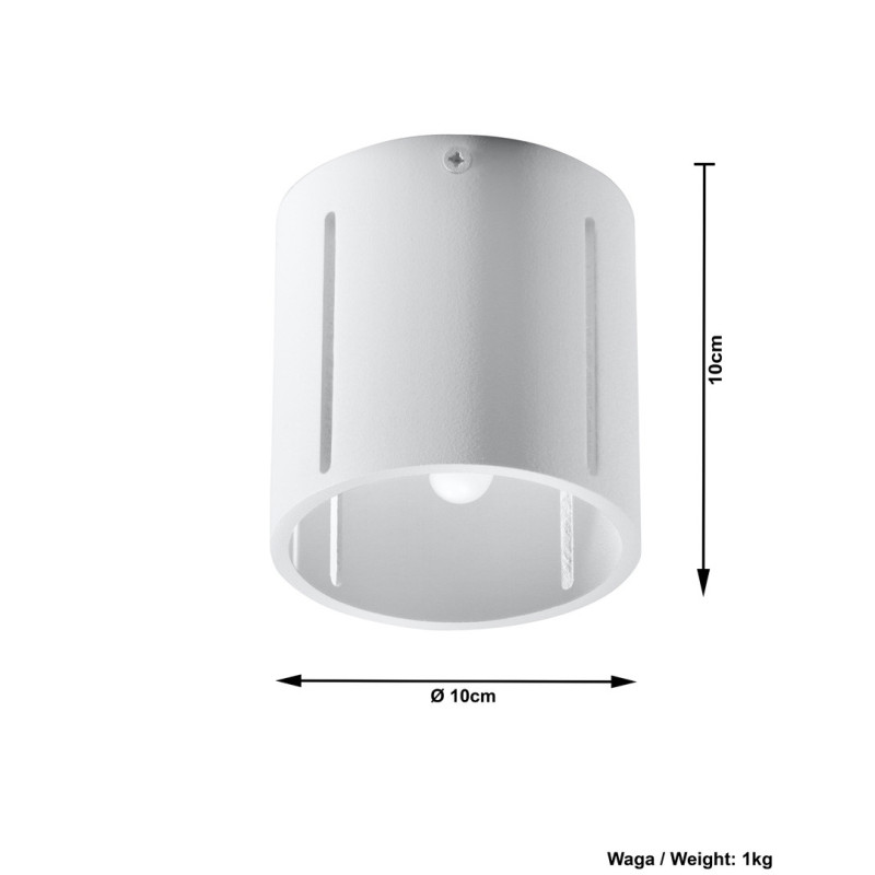 Downlight de surface INEZ G9 - blanc 