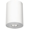 Downlight de surface POINT L GU10 - blanc-argent / blanc graphite 