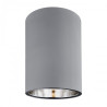 Downlight de surface TYBER E27 - gris 