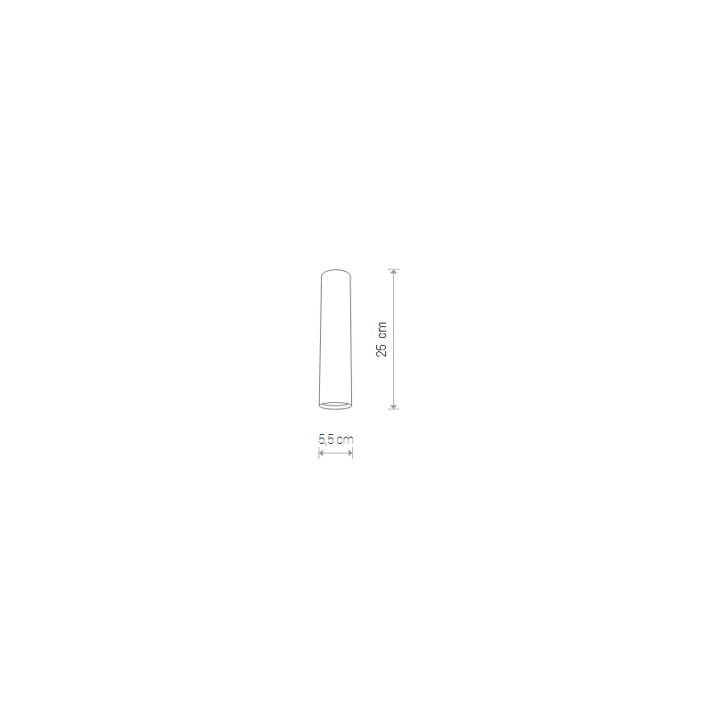 Downlight EYE MI GU10 - noir 