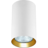 Downlight MANACOR 9 GU10 - blanc / bague dorée 