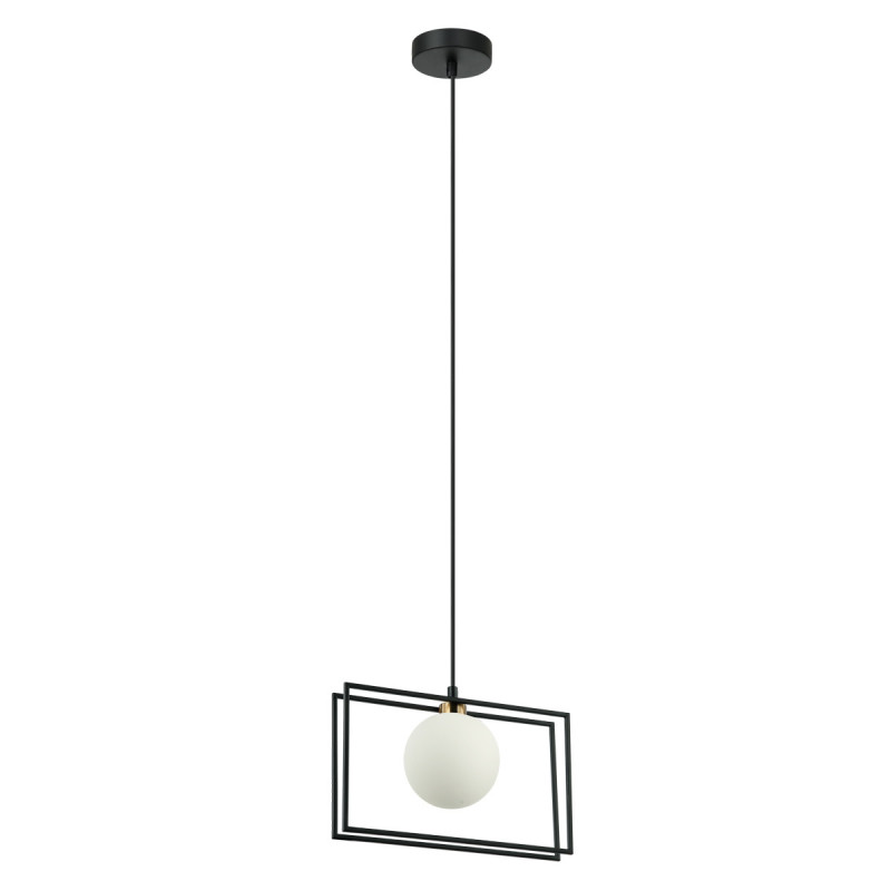 GROSETTA G9 Suspension luminaire - noir / blanc