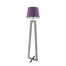 Lampadaire KOS E27 - gris / violet 