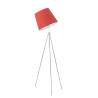 Lampadaire OSLO E27 - acier / rouge 