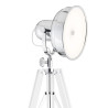 Lampadaire PHOTO LED 11W 3000K - blanc / chrome 