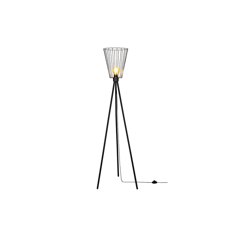 Lampadaire SWAN 12530104 E27 - noir 