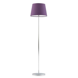 Lampadaire VASTO E27 - chrome / violet 