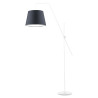 Lampadaire VIGO E27 - blanc / graphite 