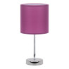 Lampe à poser AGNES E14 - violet 