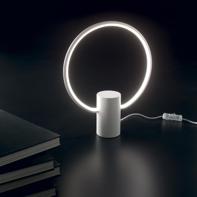 Lampe à poser CERCHIO LED 12W - blanc 