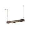 Suspension design Lustre TRAVERSO IX, bois G9