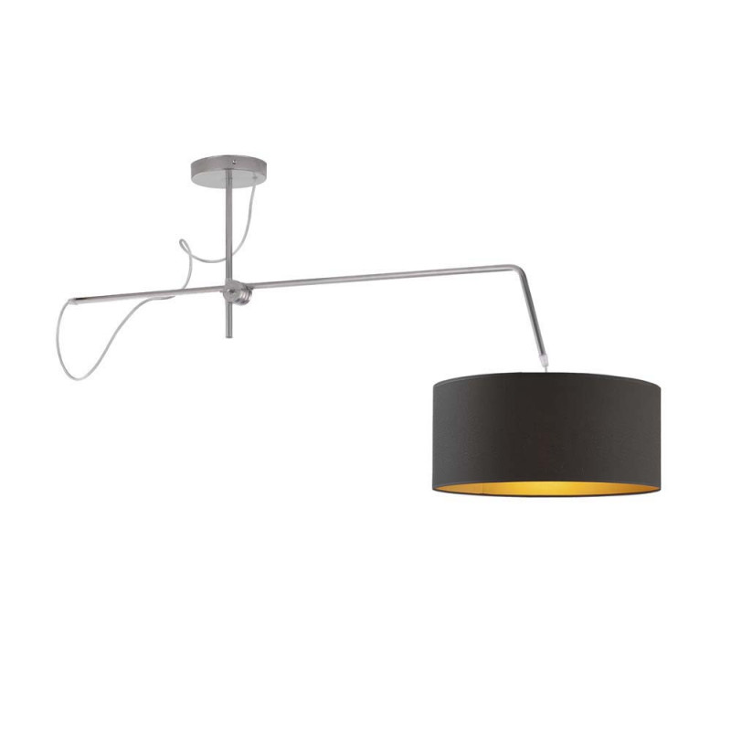 Lustre RIO GOLD E27 - noir / noir / doré mat 