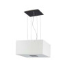 Luminaire suspension VEGA E27 W-4 avec Abat-Jour