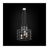 Suspension industrielle Lustre LANA E27 blanc