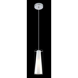 Lampe Suspendue design Lustre CAROLE 1xE27 - chromé