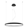 Suspension Design Lustre RIO 78cm LED 50W 3000K CRI90 - noir