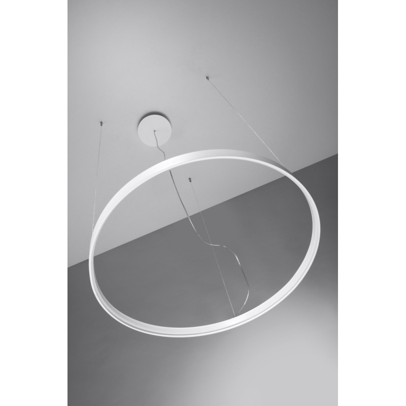 Suspension Design Lustre RIO 78cm LED 50W 3000K CRI90 - blanc