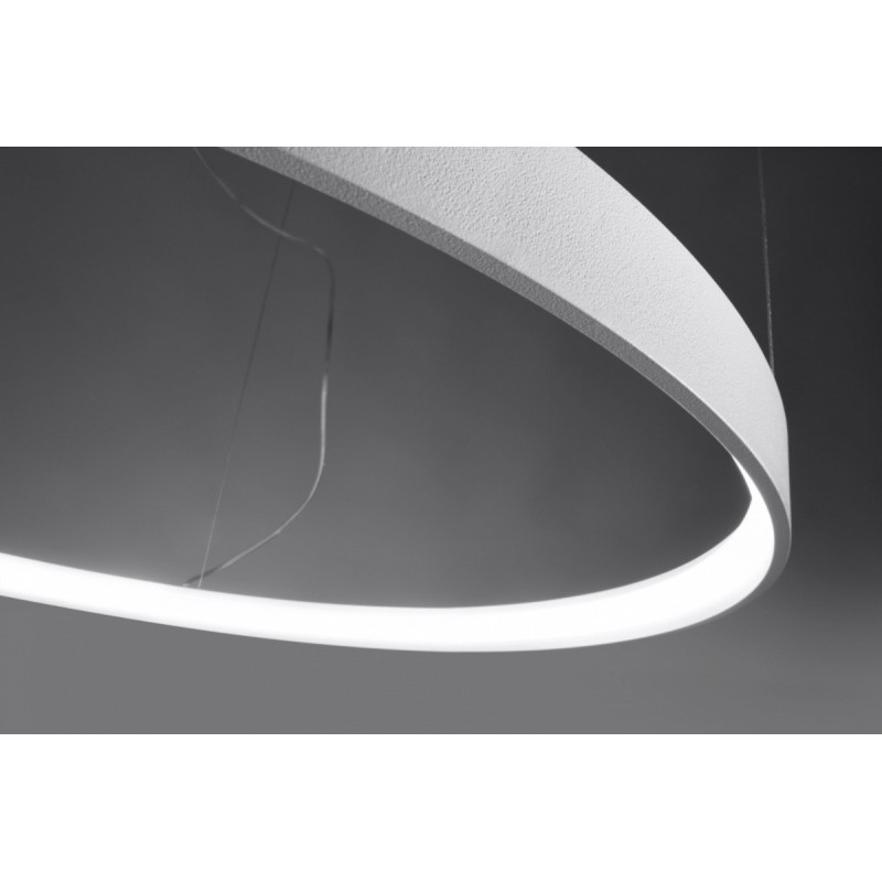 Suspension Design Lustre RIO 110cm LED 70W 3000K CRI90 - blanc