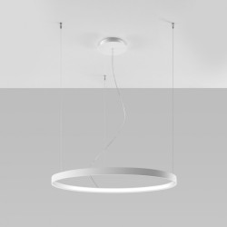 Suspension Design Lustre RIO 55cm LED 30W 3000K CRI90 - blanc