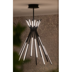 Lampe Design suspendue TIPI LED 88W 3000K - noir