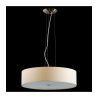 Lampe en suspension abat jour Design TONGA 60 3xE27 - blanc