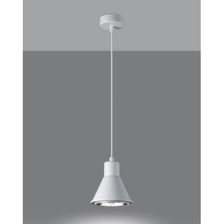 Suspension luminaire TAZILA GU10 ES111 - blanc