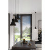 Lampe Suspendue design TAZILA 3xGU10 ES111 - noir