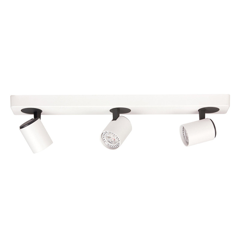 Luminaire ELVIRA 3 GU10 - blanc sablé 