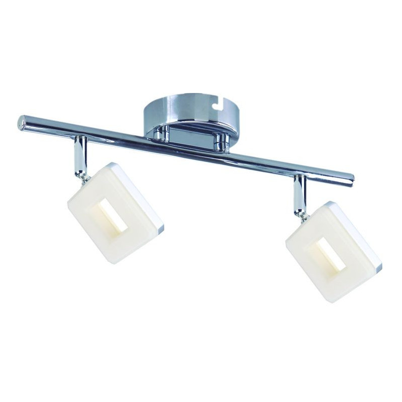 Luminaire CYNTHIA bande LED 2x5W - chrome 