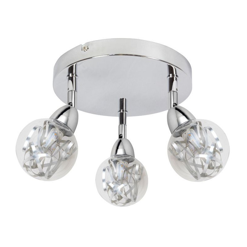 Luminaire BOLO LED 3x6W - chrome 