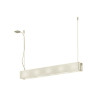 Lampe Suspendue design Lustre TRAVERSO X blanc G9