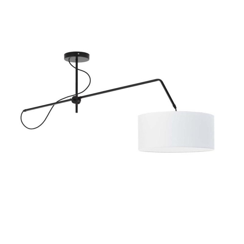 Lustre RIO CLASSIC E27 - blanc / noir 