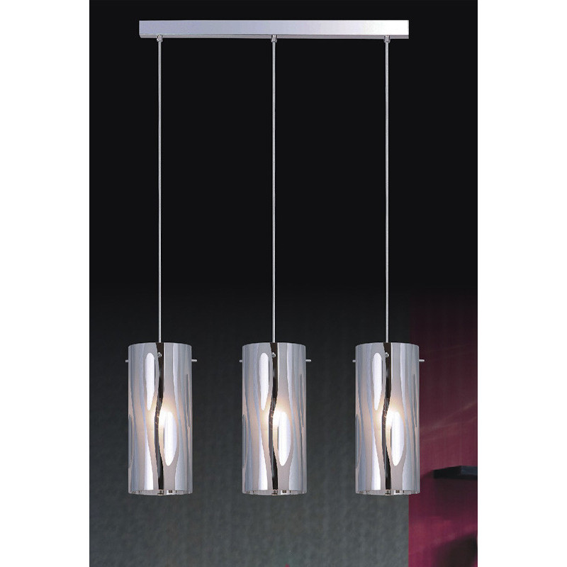 Suspension luminaire design Lustre TRIPLET W-3 E27