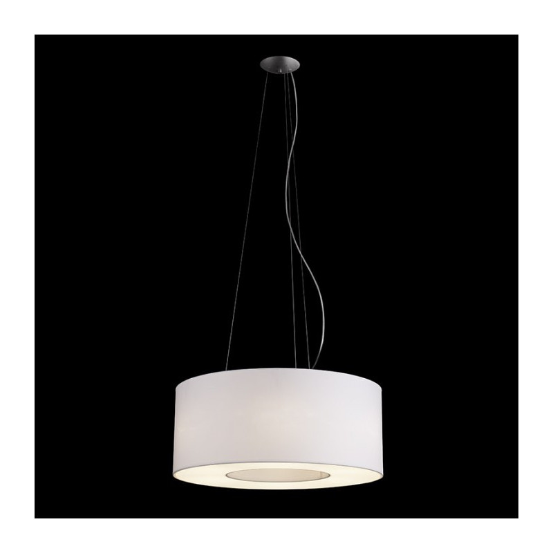 Luminaire suspension TUBUS 70 E27 avec Abat-Jour