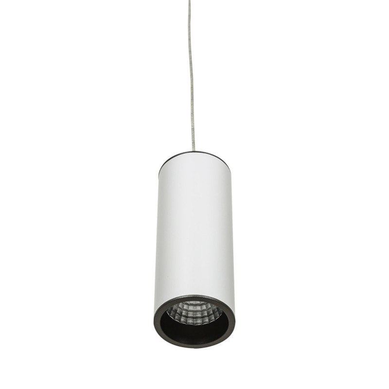 Moldes Medium WH / GR Suspension Design LED 7W - blanc