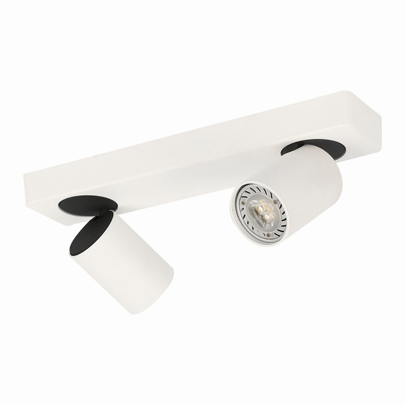 Luminaire FEDERICA 2 GU10 - blanc sablé 