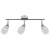 Luminaire RICO bande LED 3x6W - chrome 