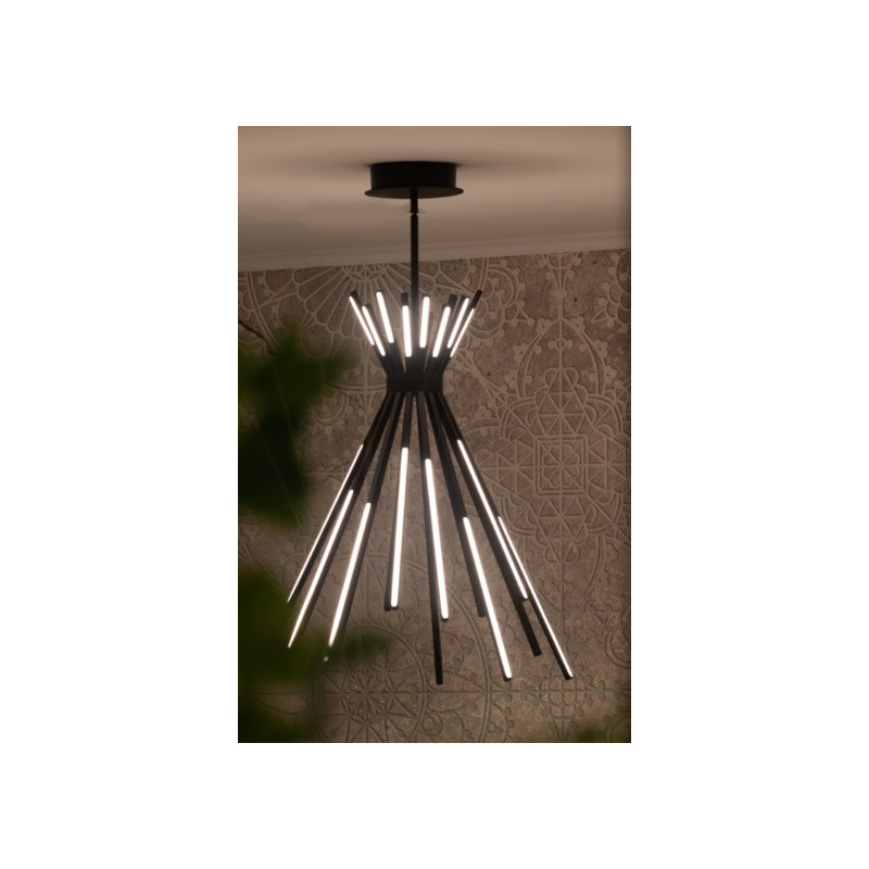 Lampe Design suspendue TIPI LED 88W 3000K - noir