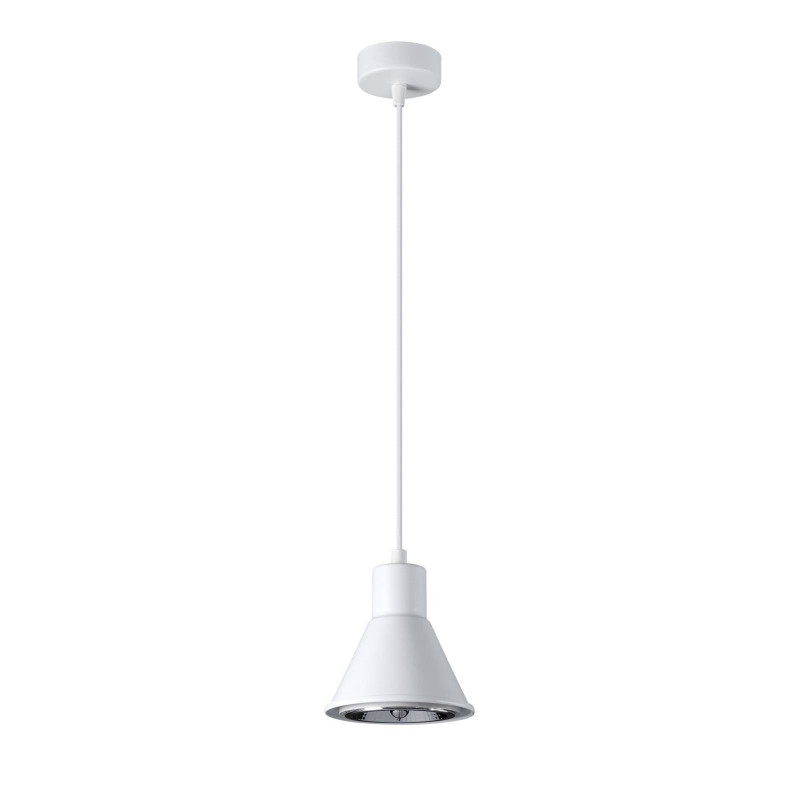 Suspension luminaire TAZILA GU10 ES111 - blanc