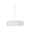 Lampe en suspension abat jour Design TURDA III 50cm 3xE27 - blanc