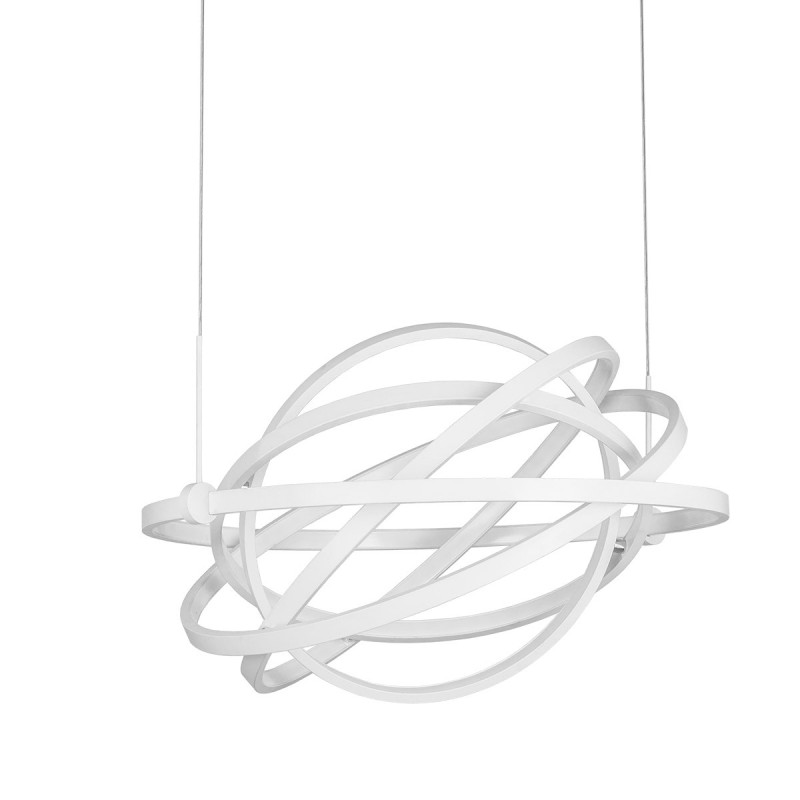 Luminaire Design suspendue TRYTON 5A LED 56W 3000K - blanc