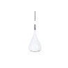 Suspension luminaire design SPELL E27 60W blanc
