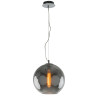 Suspension luminaire design SPECTRE E27 - chrome / fumé