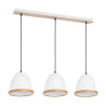 Suspension luminaire design STUDIO NOIR 3xE27 - blanc