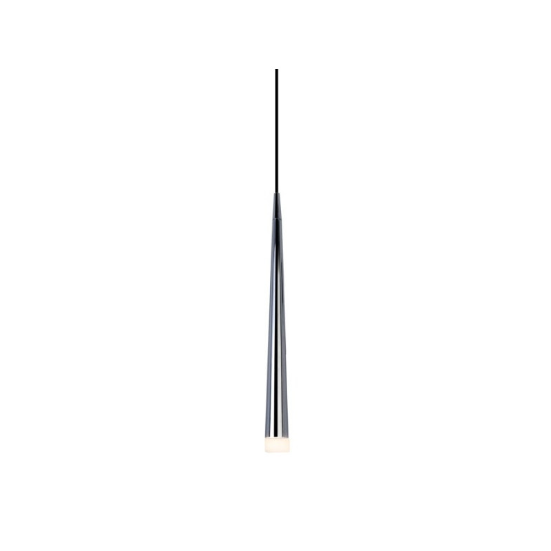 Suspension luminaire STYLO 1 G9 - chrome