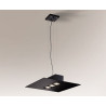 Suspension luminaire TAHARA 5510 3xGU10 - noir